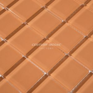 3''Crystal Glass Arabesque Mosaic Manufacturer