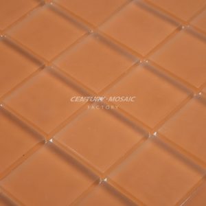 3''Crystal Glass Arabesque Mosaic Manufacturer