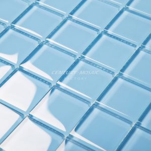 3''Crystal Glass Arabesque Mosaic Manufacturer