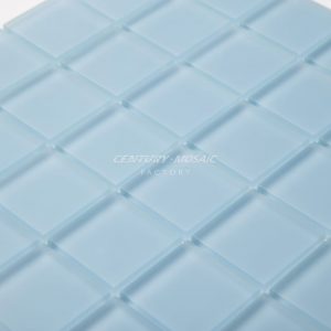 3''Crystal Glass Arabesque Mosaic Manufacturer