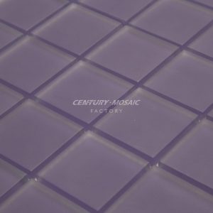 3''Crystal Glass Arabesque Mosaic Manufacturer