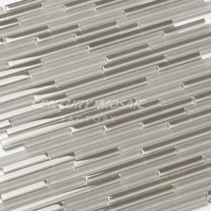 Crystal Glass Strip Mosaic Manufacturer
