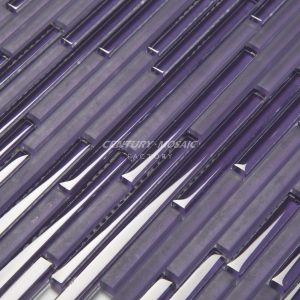 Crystal Glass Strip Mosaic Manufacturer