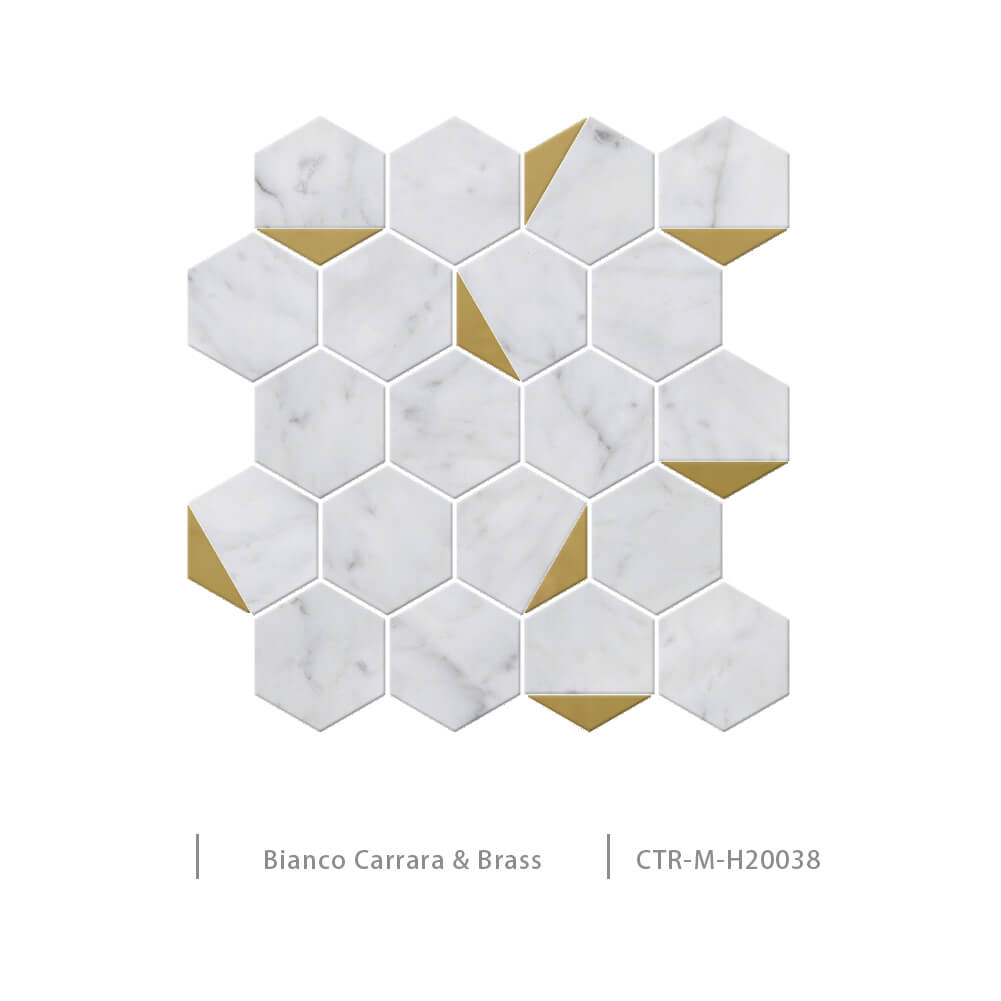 Hexagon Marble Mosaic Manufacturer