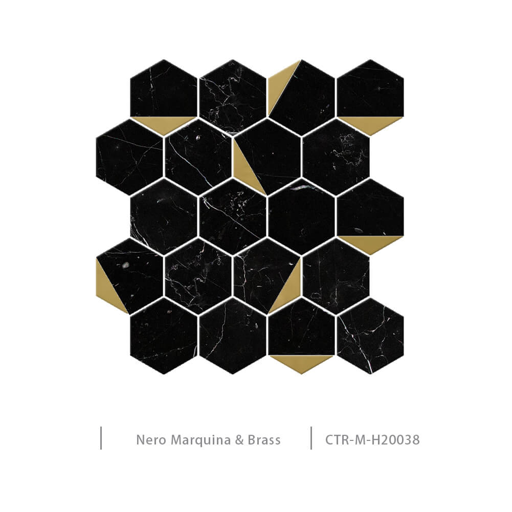 Hexagon Marble Mosaic Manufacturer