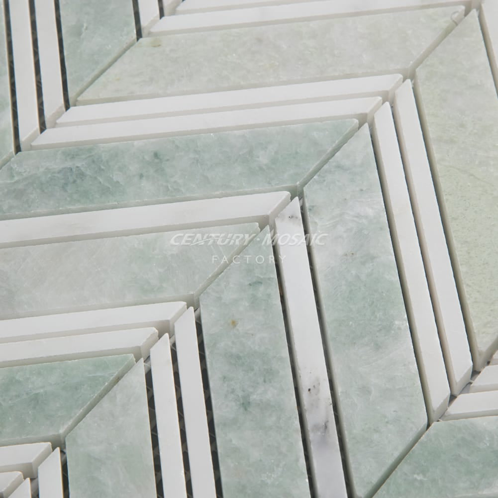 Chevron Marble Mosaic Manufacturer
