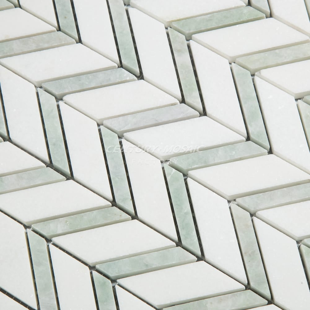 Chevron Marble Mosaic Manufacturer