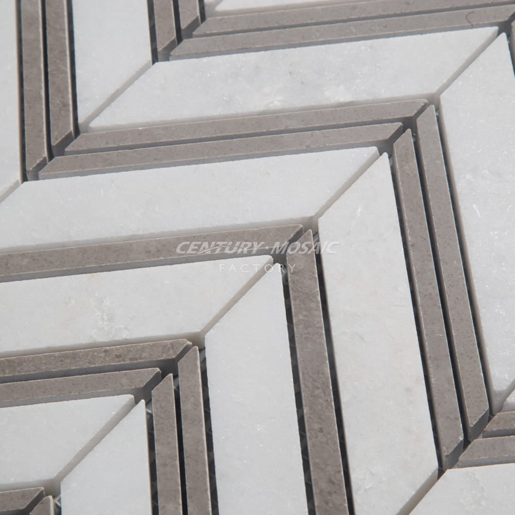 Chevron Marble Mosaic Manufacturer