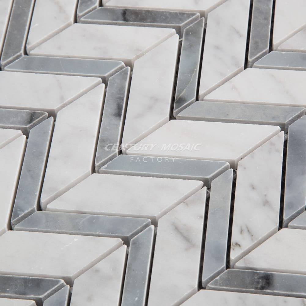 Chevron Marble Mosaic Manufacturer
