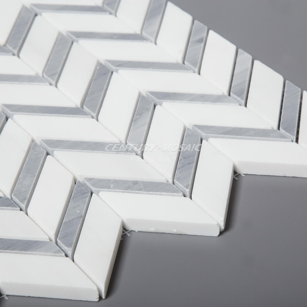 Chevron Marble Mosaic Manufacturer