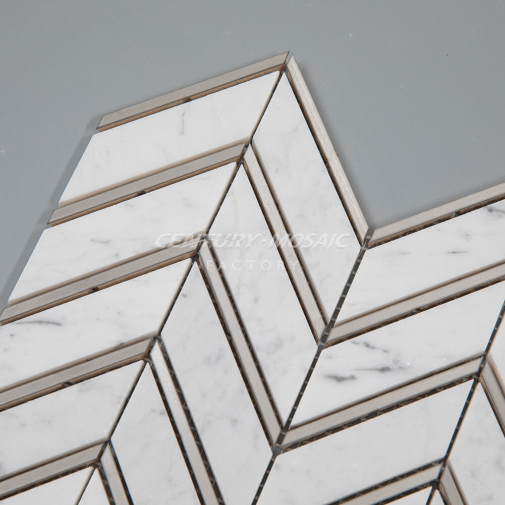 Chevron Marble Mosaic Manufacturer