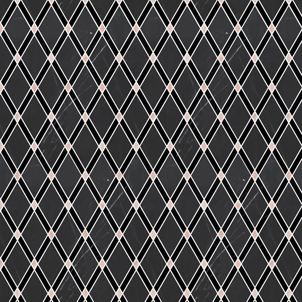 Rhombus Marble Mosaic Manufacturer