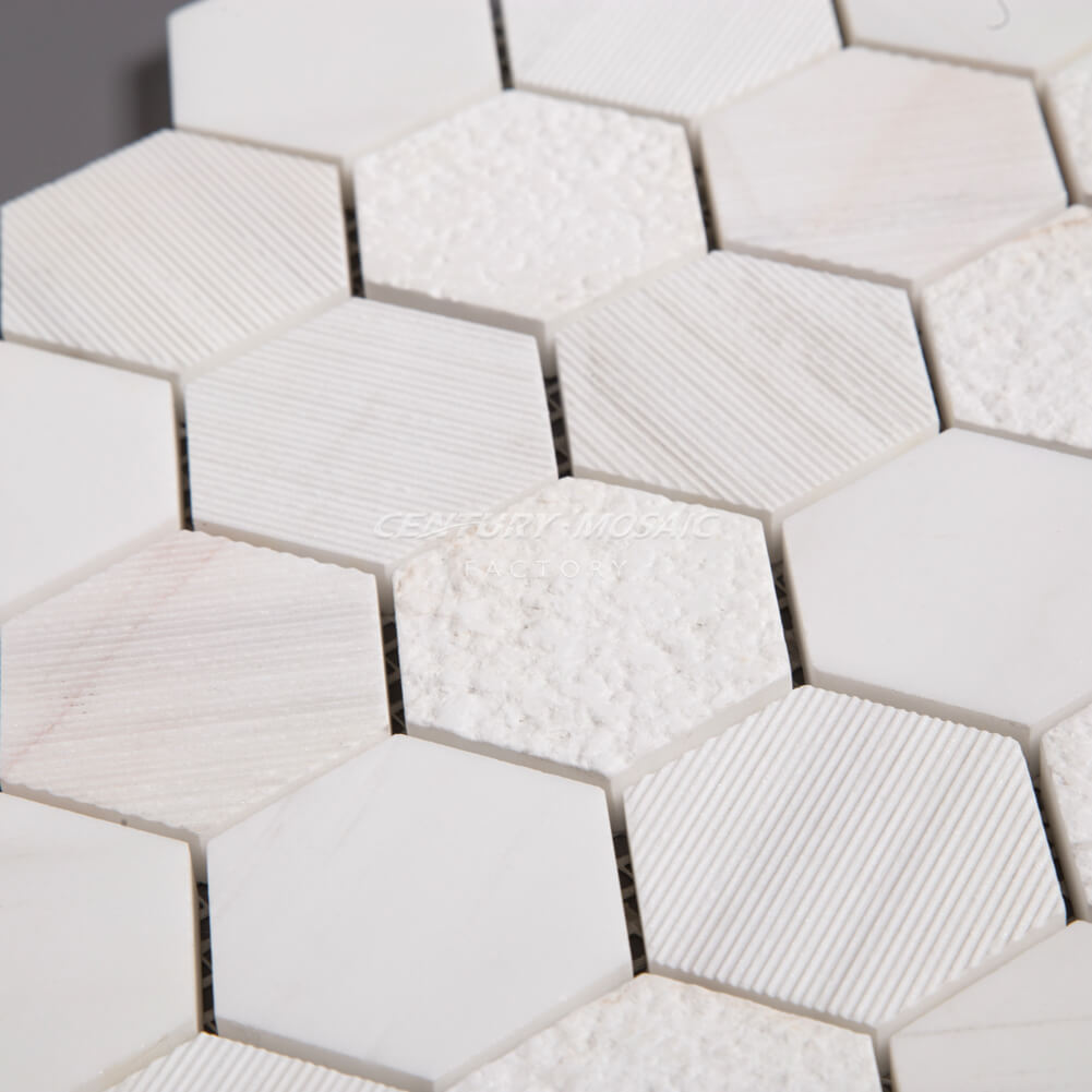 Hexagon Marble Mosaic Manufacturer