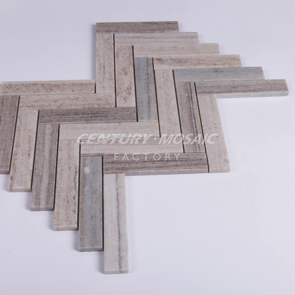 Herringbone Marble Mosaic Manufacturer