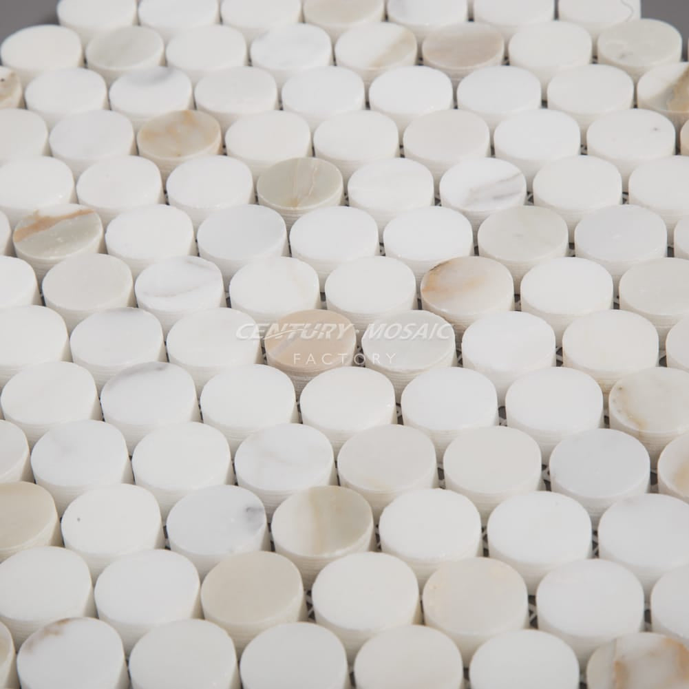 Penny Round  Marble Mosaic Manufacturer