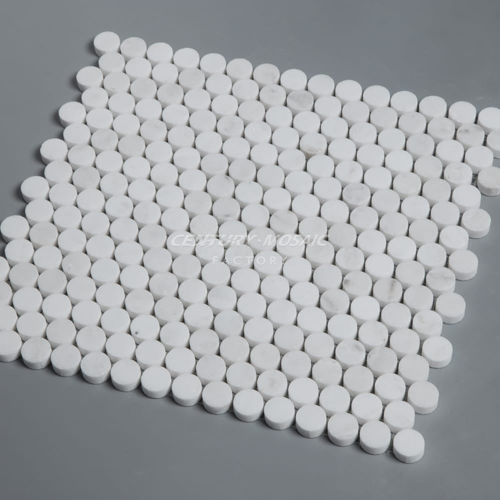 Penny Round Marble Mosaic Manufacturer