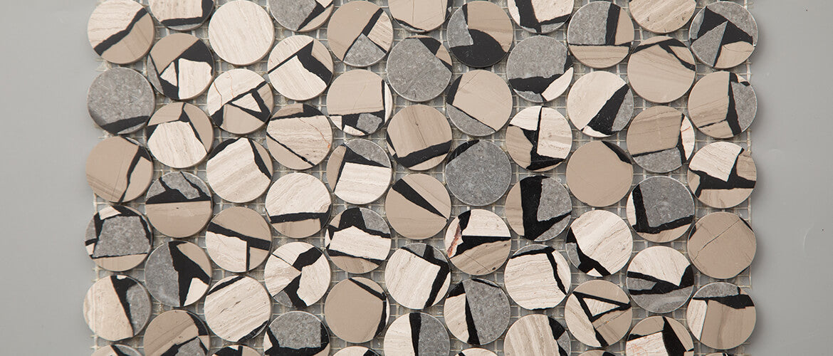 Penny Round Marble Mosaic Manufacturer
