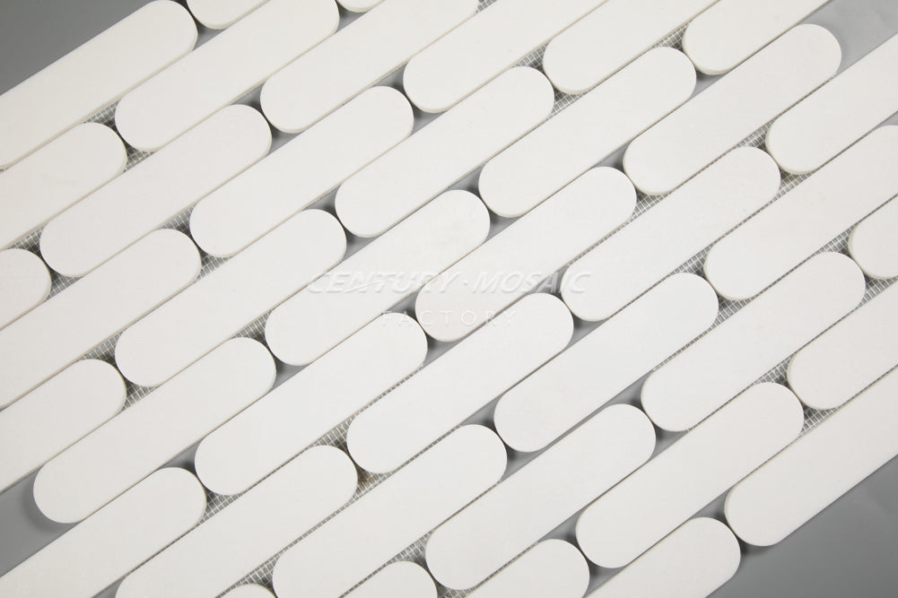 Elongated Oval Marble Mosaic Manufacturer