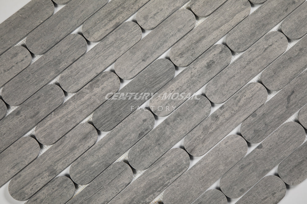 Elongated Oval Marble Mosaic Manufacturer