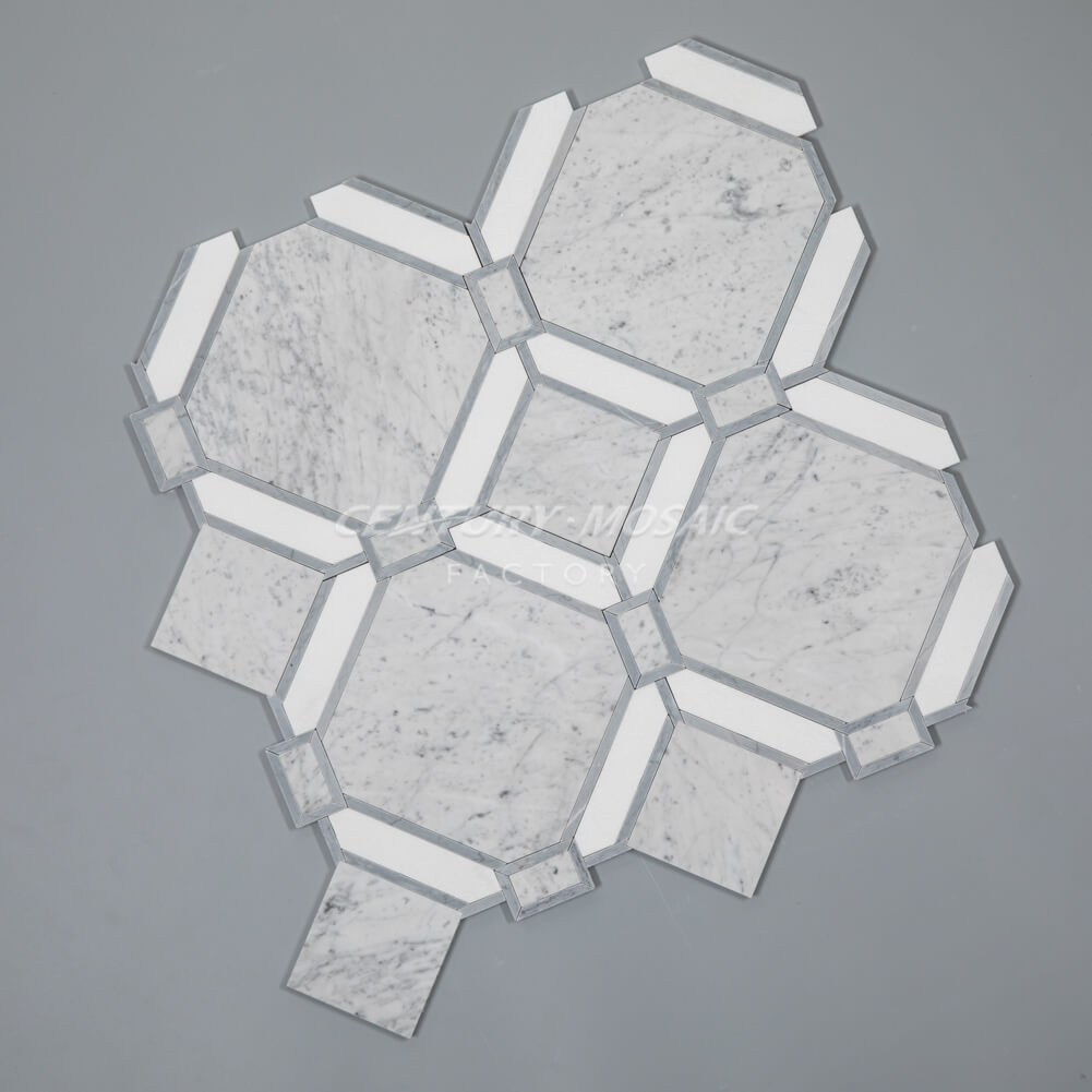 Rhombus Marble Mosaic Manufacturer