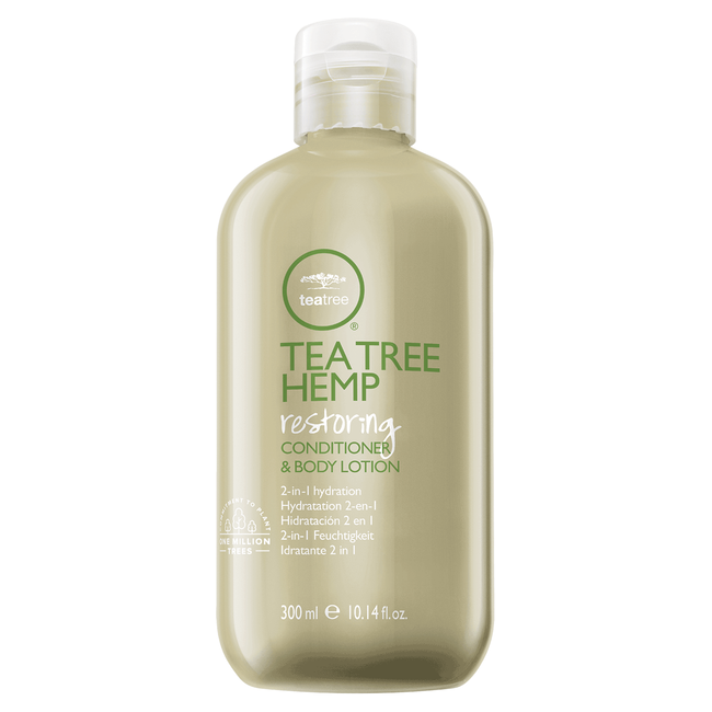 tea tree hemp conditioner and body lotion