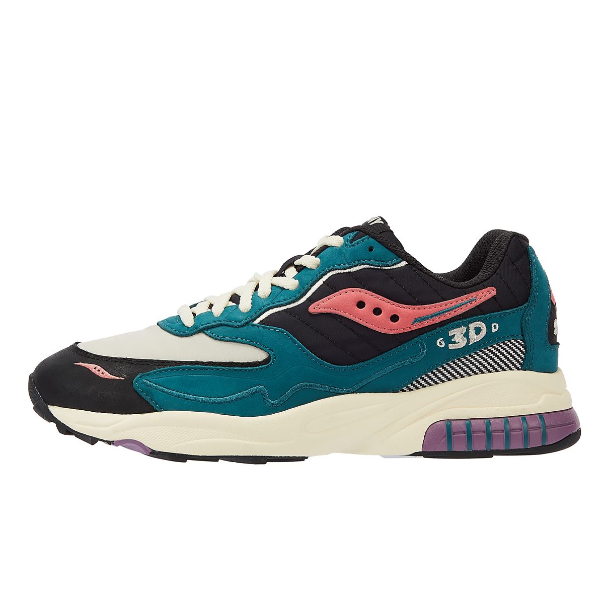 Saucony 3D Hurricane Green Trainers