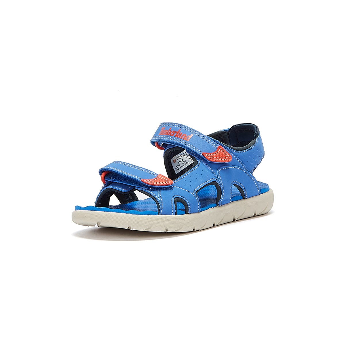 Timberland Perkins Row 2-Strap Infant Bright Blue Sandals