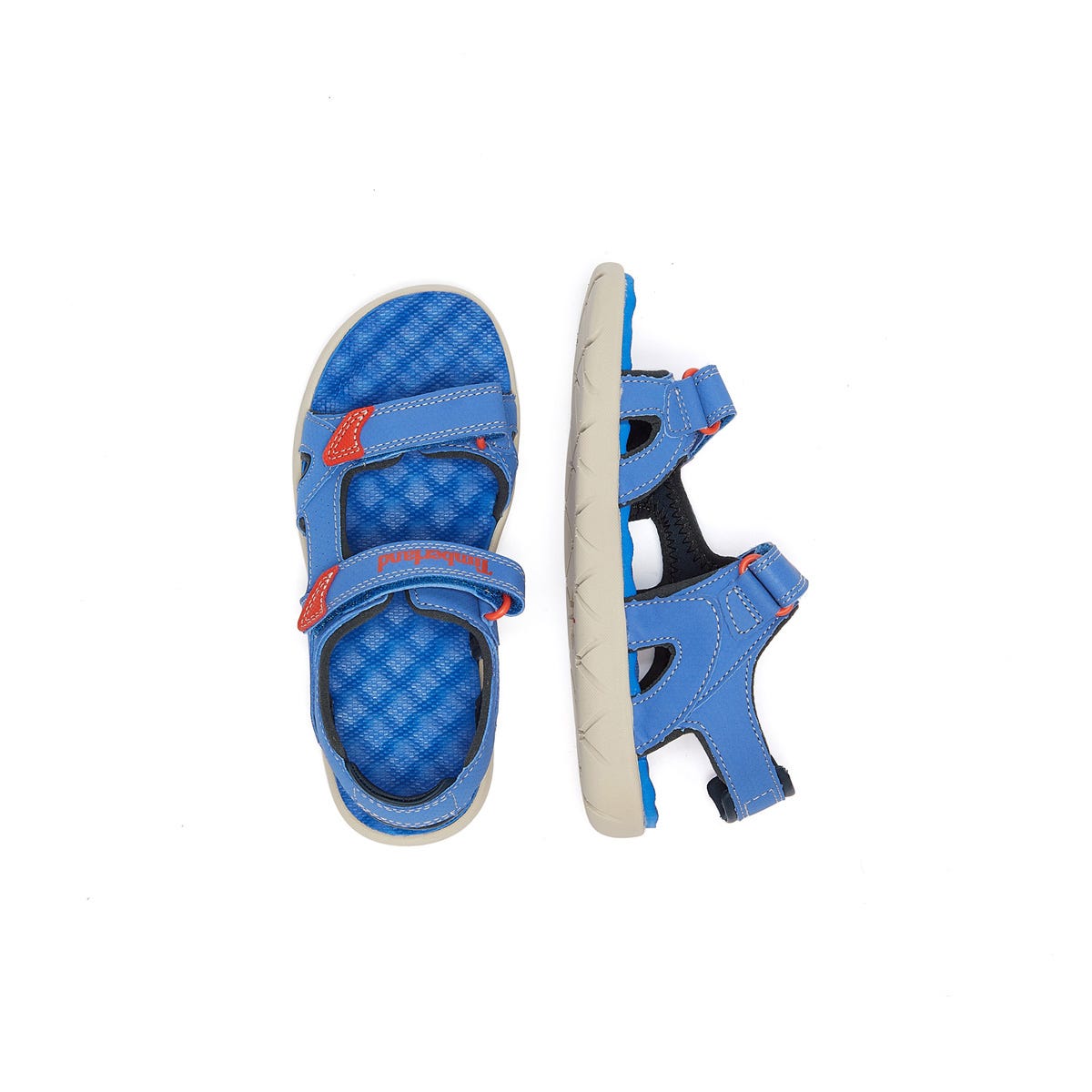 Timberland Perkins Row 2-Strap Infant Bright Blue Sandals