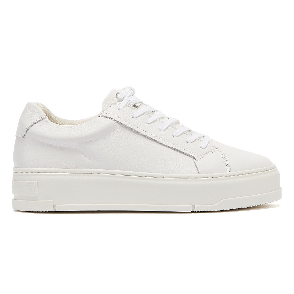 Vagabond Judy Leather Womens White Trainers