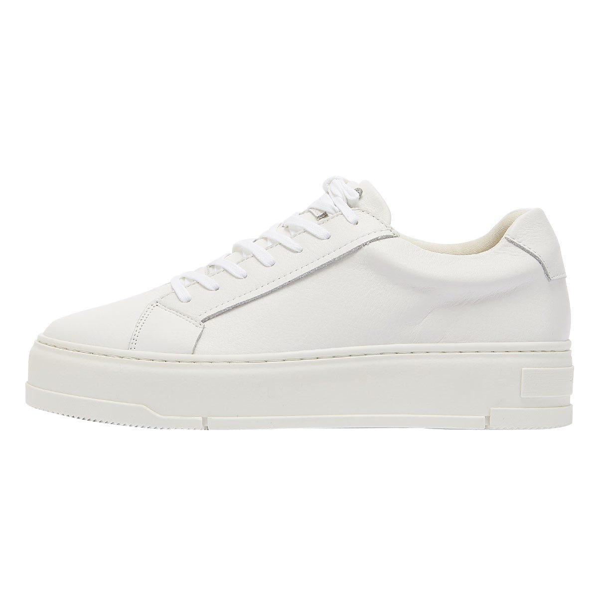 Vagabond Judy Leather Womens White Trainers