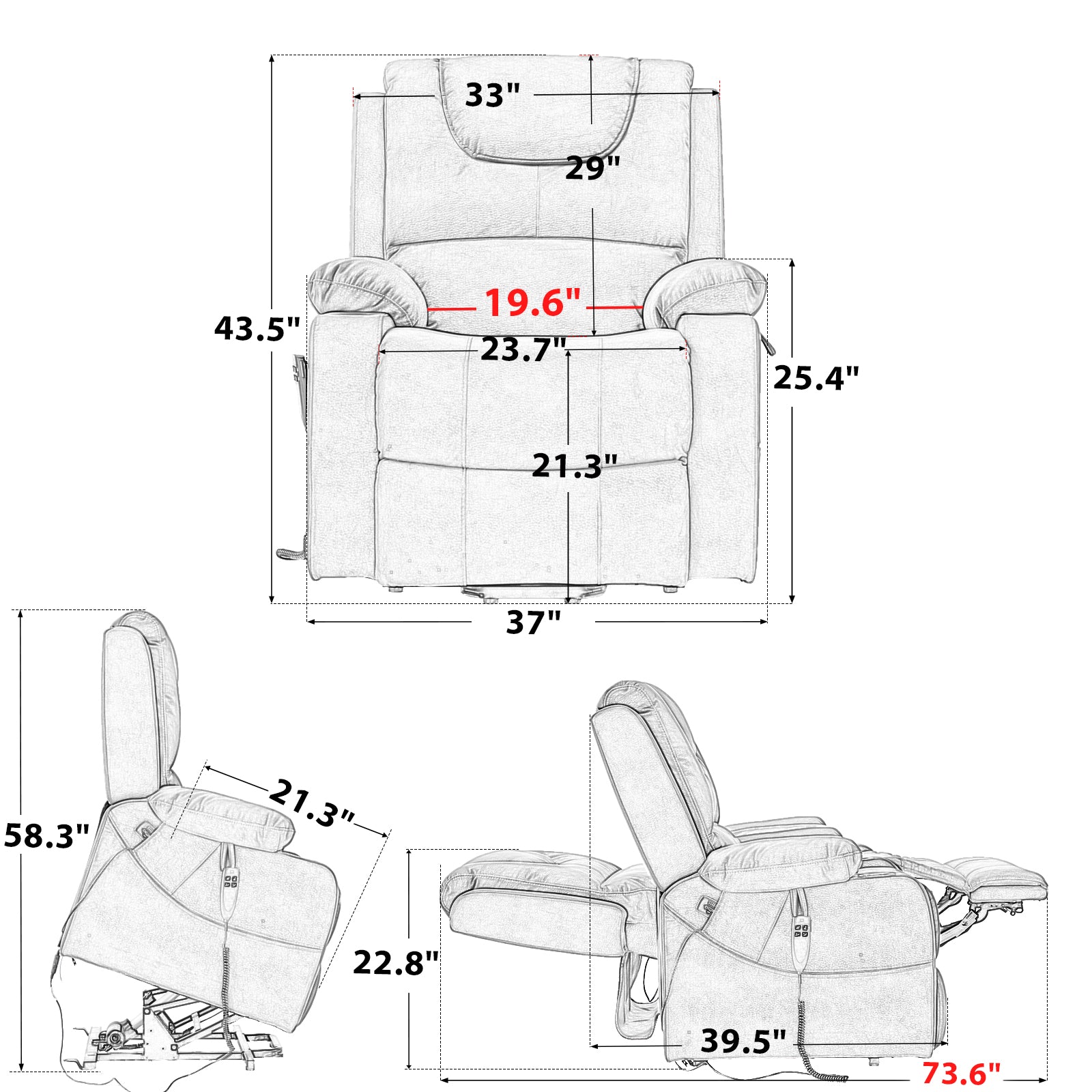 9196 Weights & Dimensions
