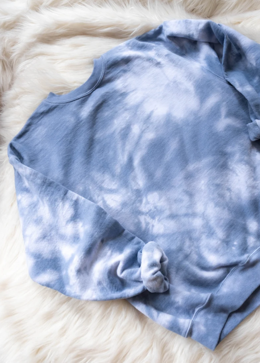 Sky Tie Dye Crewneck