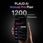 PLAUD NOTE & AI Annual Pro Plan
