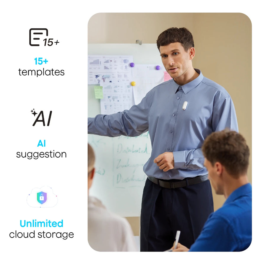 Plaud NotePin - Wearable AI note taker
