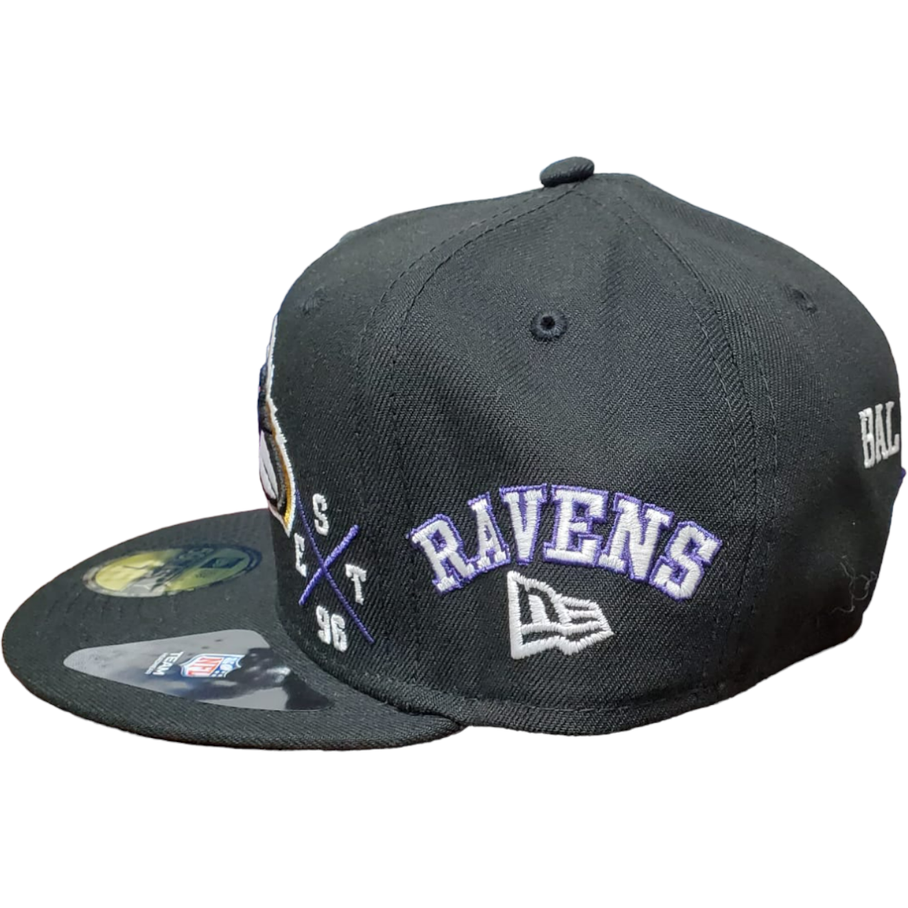 NEW ERA - BALTIMORE RAVENS  5950 FITTED - Black/Grey