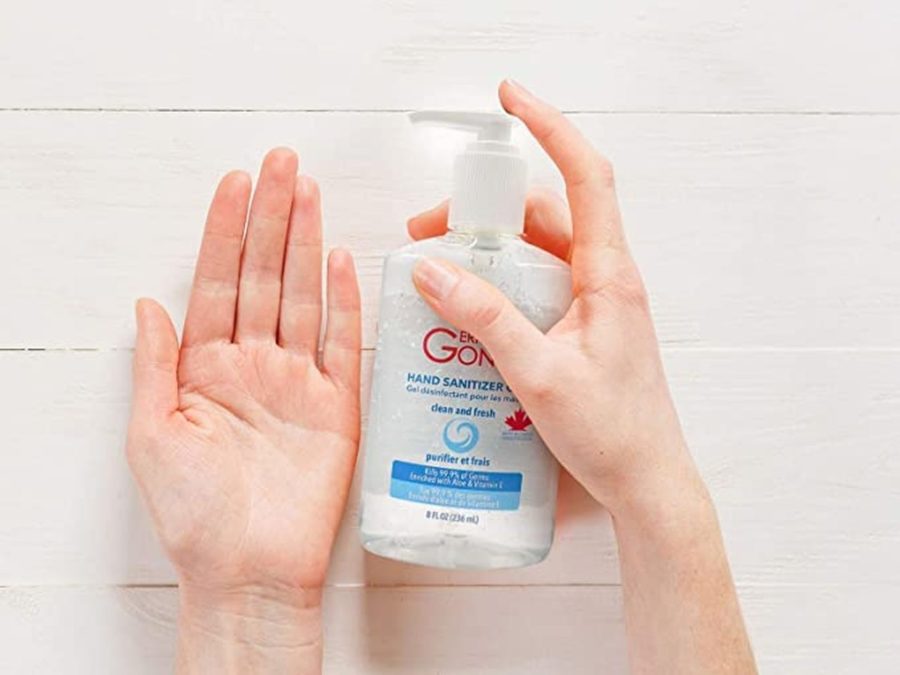 Anti-Bacterial Gel Hand Sanitizer 8 oz.