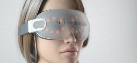 Breo iSee K- Visual Eye Massager with Innovative Point Vibration Technology and Audio Resonance