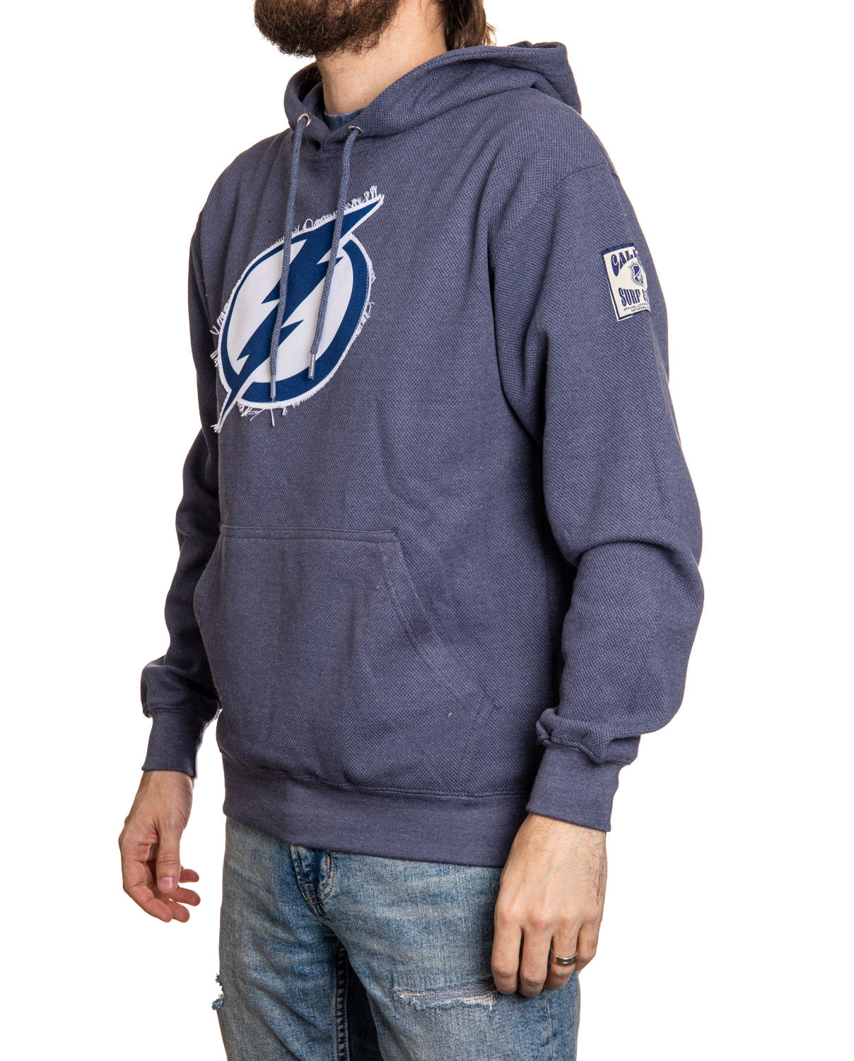 Tampa Bay Lightning Waffle Pullover Hoodie