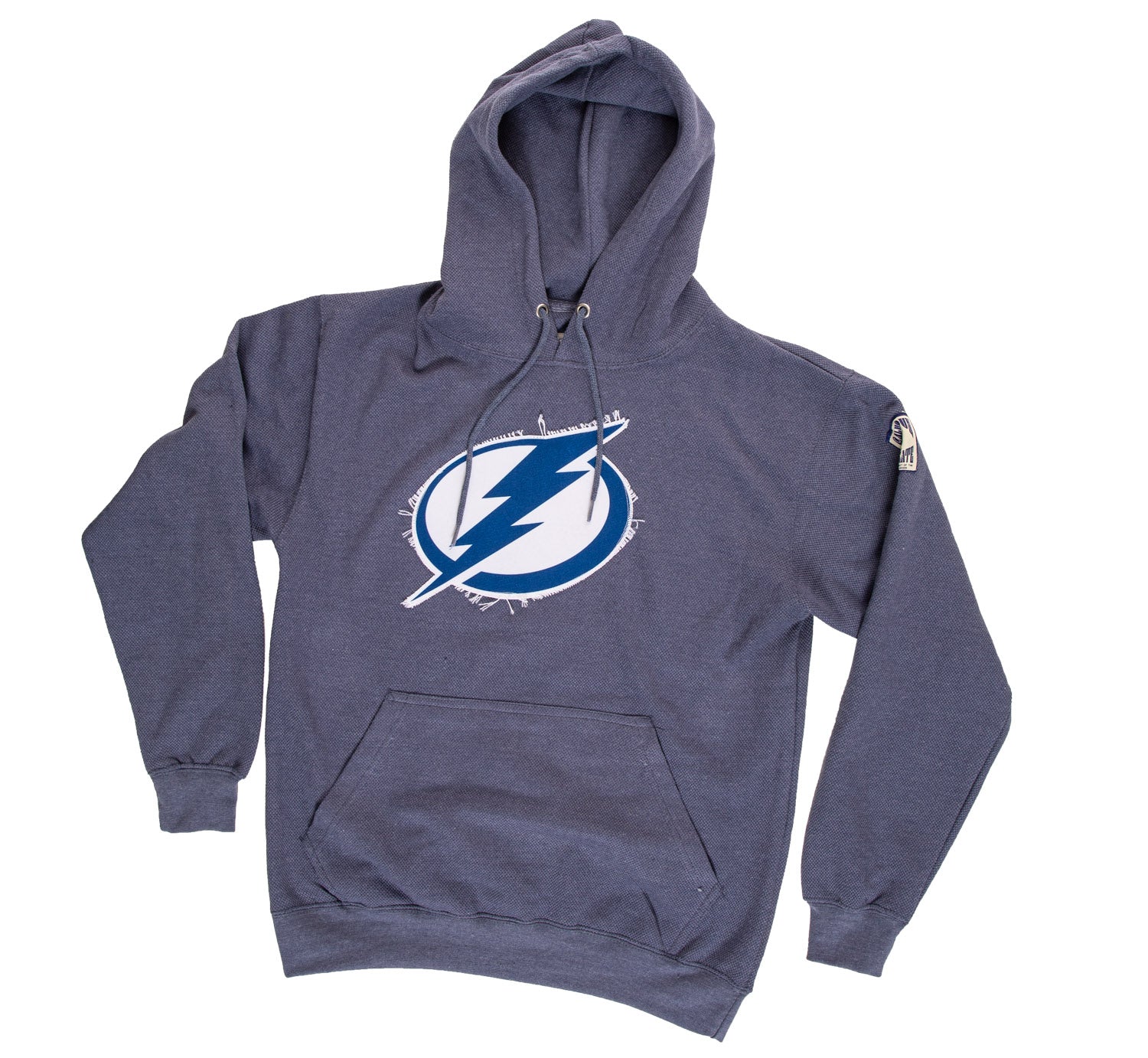 Tampa Bay Lightning Waffle Pullover Hoodie