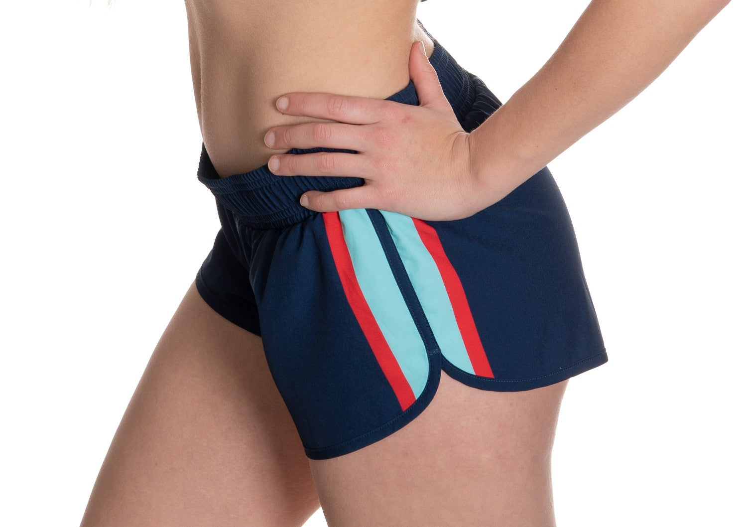 Seattle Kraken Striped Ladies Board Shorts