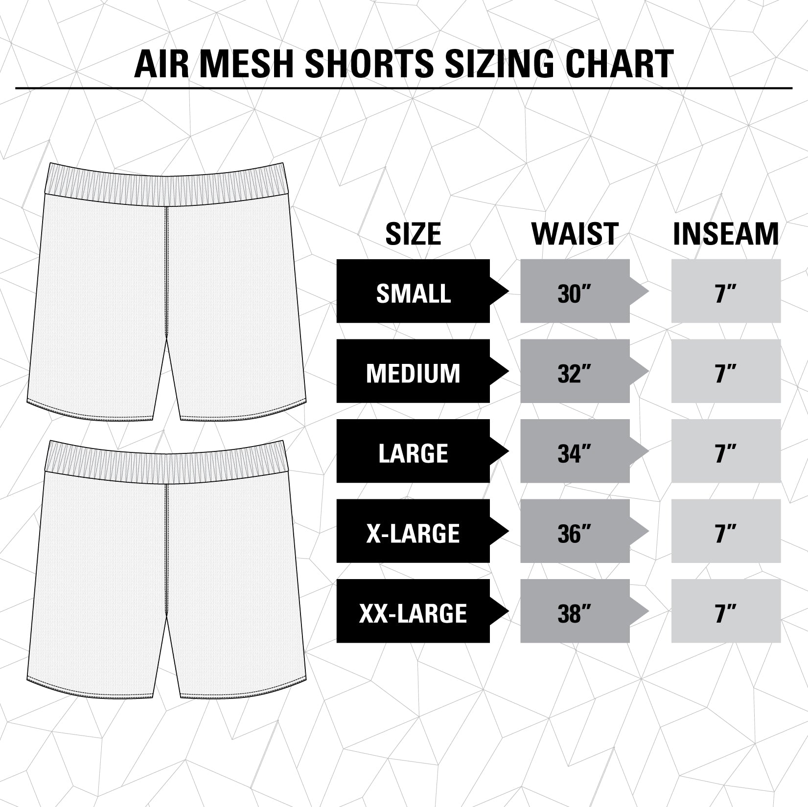 Vegas Golden Knights Air Mesh Shorts