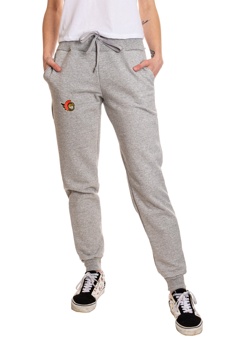 Ottawa Senators Ladies Cuffed Jogger Style Track Pants