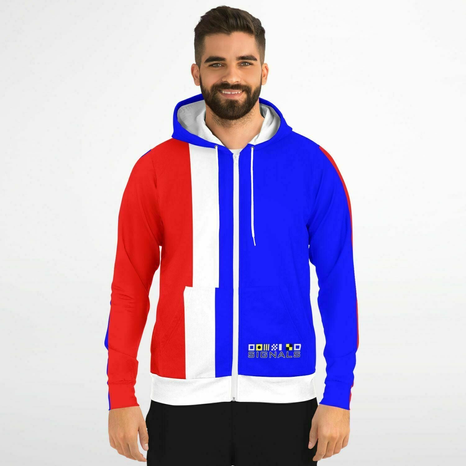 Signals Zipper Hoodie