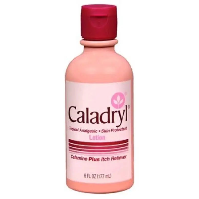 Caladryl Skin Protectant Lotion Calamine + Itch Reliever 6 Fl Oz.