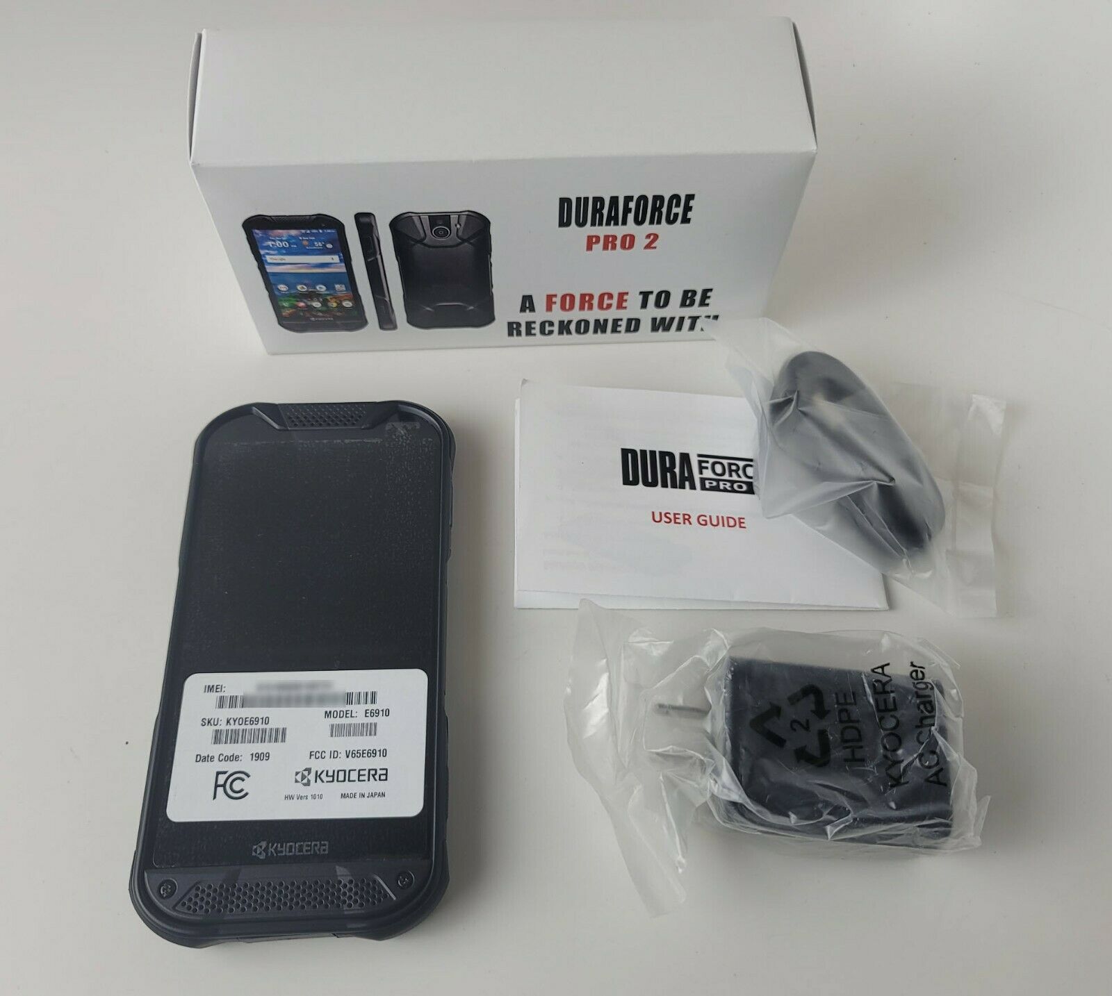 Kyocera DuraForce Pro 2 - 64GB - Black (Verizon) Factory Unlocked