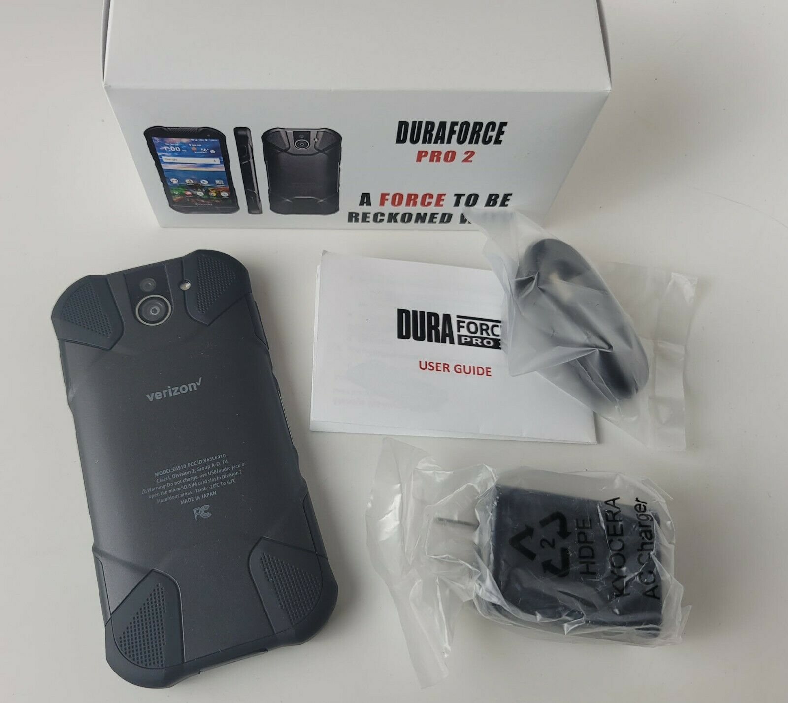 Kyocera DuraForce Pro 2 - 64GB - Black (Verizon) Factory Unlocked