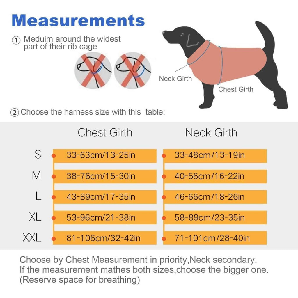 No Pull Harness Dog Harness With Handle Training or Daily Use Th