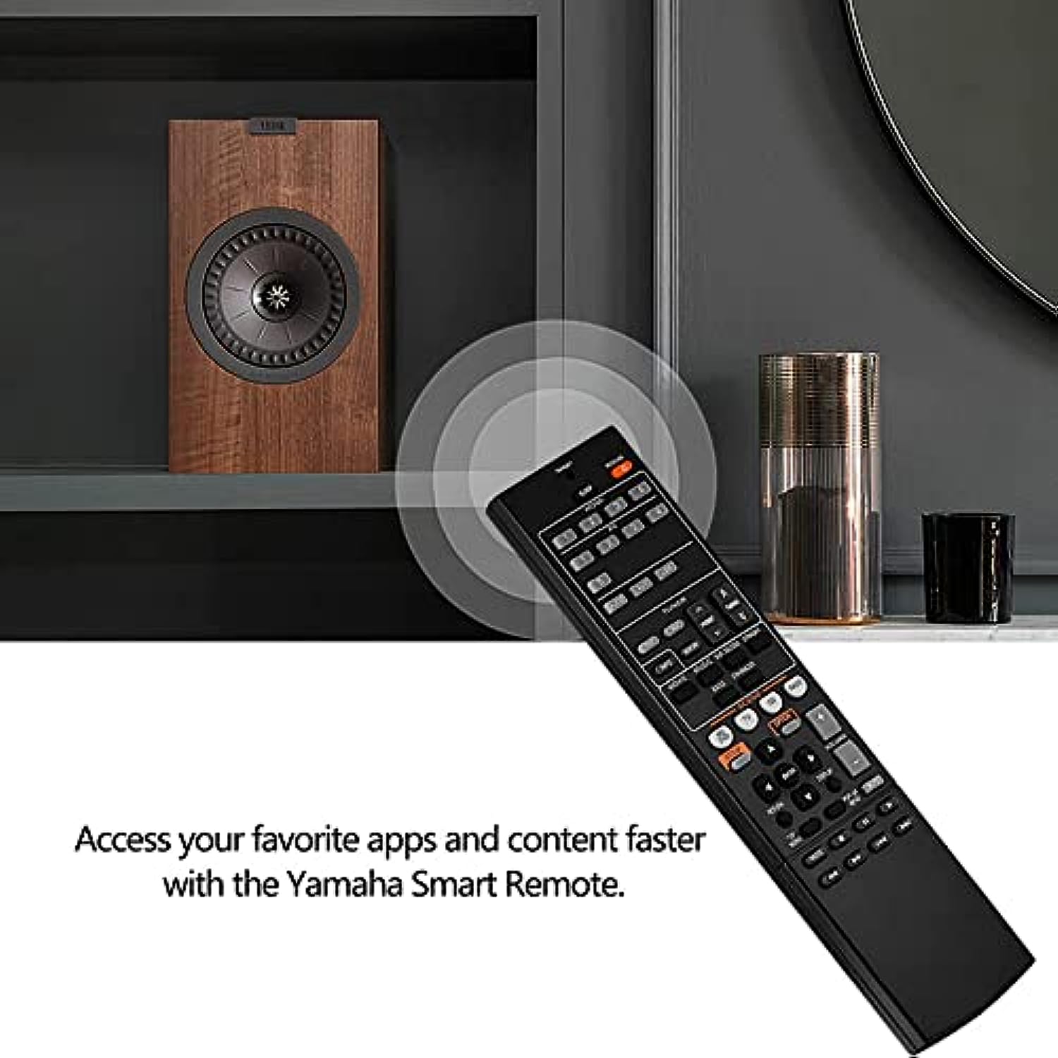 New Remote Control fit for Yamaha AV Receiver RX-V283 RX-V373 RX-V375 RX-V377 RX-V377BL RX-V381 RX-V383 RX-V385 RX-V471 RX-V475 RX-V477 RX-V483 RX-V485