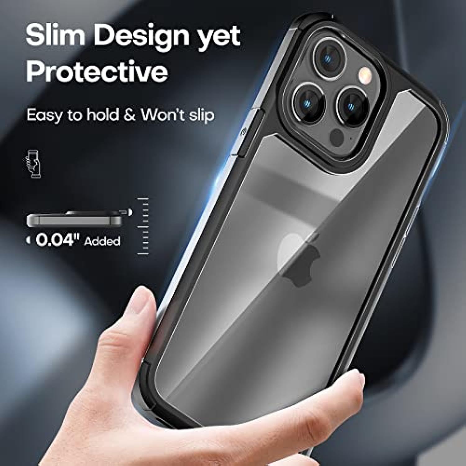 Military-Grade Drop Protection Slim Phone Case for iPhone 14 Pro Max