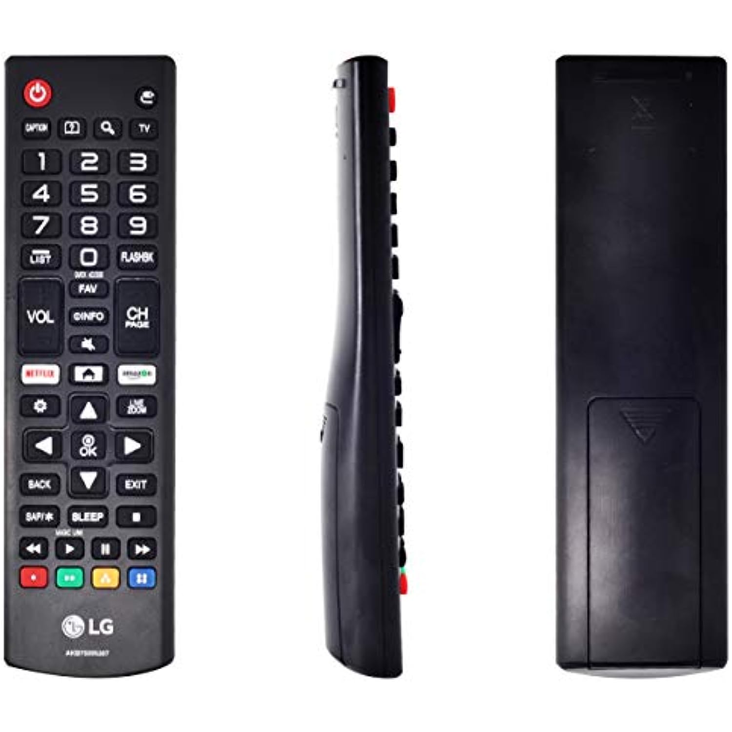 LG AKB75095307 Smart TV Remote Control LCD, LED, Smart TV - Batteries NOT Included